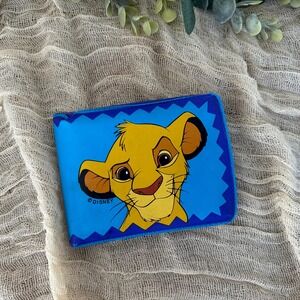Disney Simba The Lion King kids vinyl bi fold wallet‎ 90s y2k youth accessory